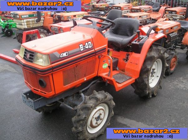 Malotraktor Kubota B40, Svitavy, Bazar, Bazoš