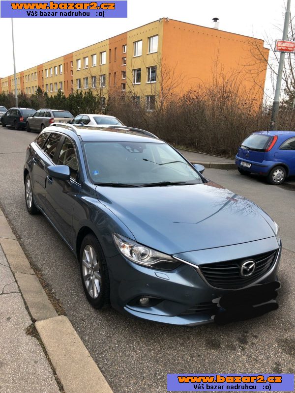 Mazda 6  2,2 SKYACTIV-D,110 kW,Bi-Xenon     