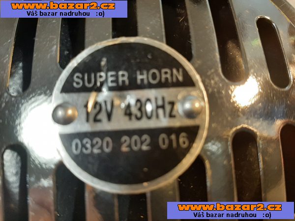 Houkačky automobilové SUPER HORN 