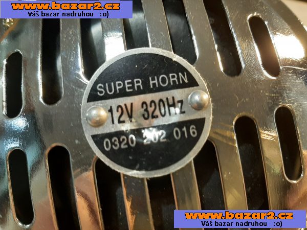 Houkačky automobilové SUPER HORN 