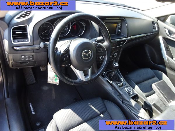 Mazda 6 2.2D SkyActive r.v.2014 1.Maj.serv.kníž.ČR MOŽNÝ ODPOČET DPH