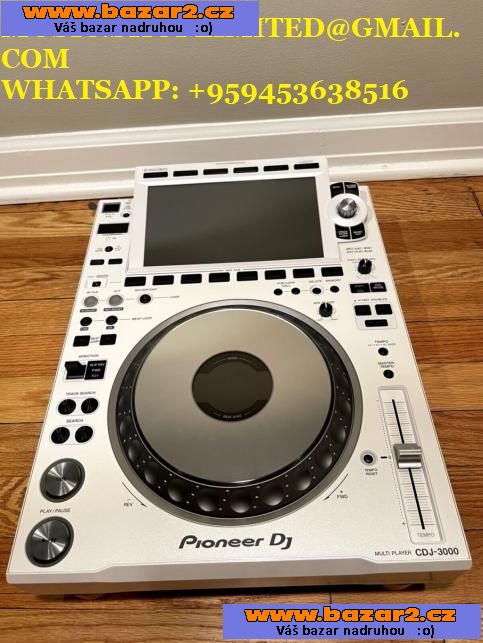 Nový Pioneer DJ CDJ-3000-W, Pioneer DJM-A9 DJ Mixer, Pioneer CDJ-Tour1