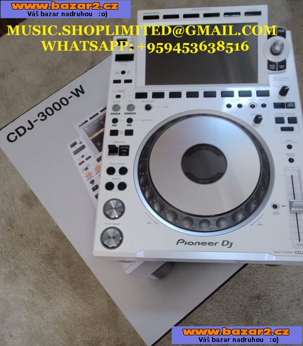 Nový Pioneer DJ CDJ-3000-W, Pioneer DJM-A9 DJ Mixer, Pioneer CDJ-Tour1