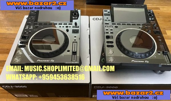 Nový Pioneer DJ CDJ-3000-W, Pioneer DJM-A9 DJ Mixer, Pioneer CDJ-Tour1