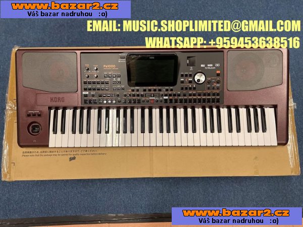 Prodej Korg Pa1000 61-Key, Korg Kronos2, Korg Pa5X 88 88-key/76-key, Korg Pa4X