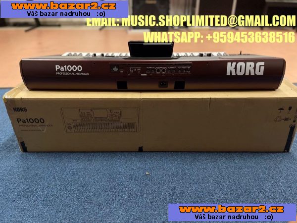 Prodej Korg Pa1000 61-Key, Korg Kronos2, Korg Pa5X 88 88-key/76-key, Korg Pa4X