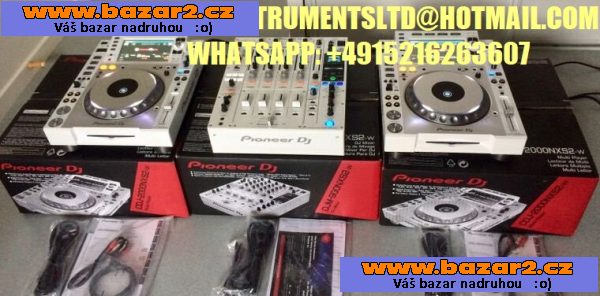 Predaj Nová Pioneer DJ 2x Pioneer Cdj-2000Nxs2W + 1x Djm-900Nxs2W DJ balíček