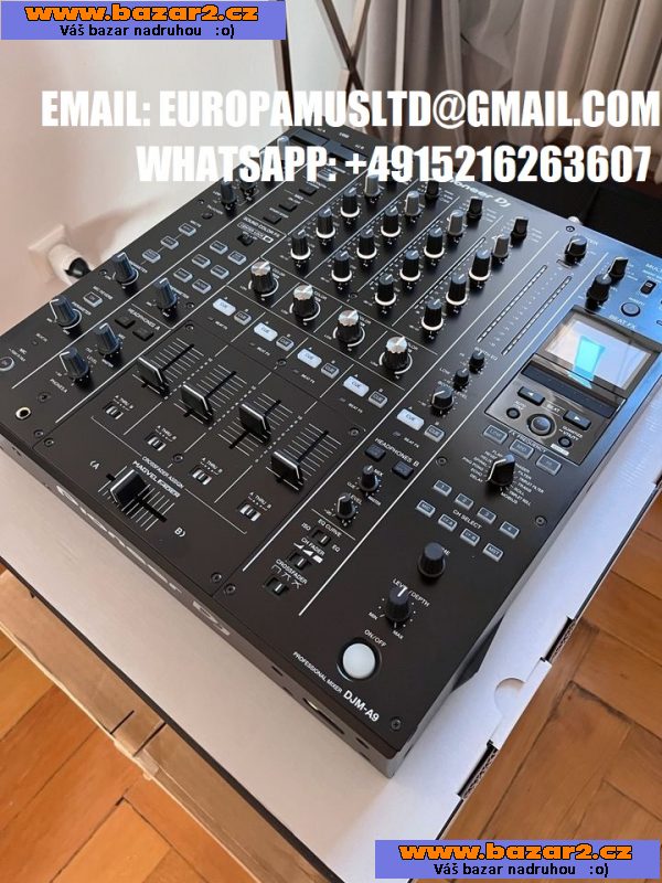 Nové Pioneer DJM-A9 DJ Mixer, Pioneer DJ DJM-V10-LF Mixer, Pioneer DJ DJM-S11