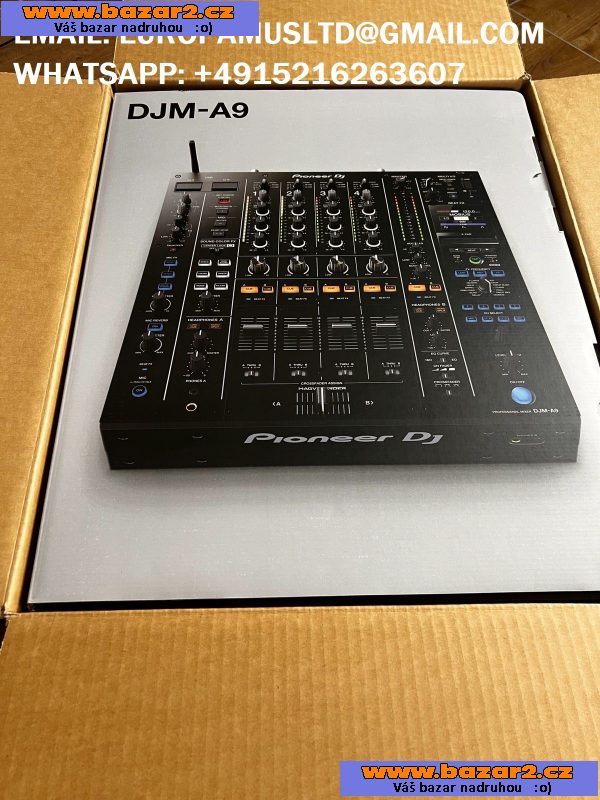 Nové Pioneer DJM-A9 DJ Mixer, Pioneer DJ DJM-V10-LF Mixer, Pioneer DJ DJM-S11