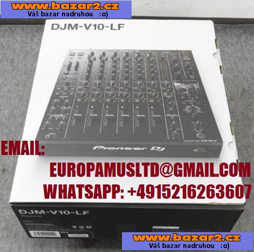 Nové Pioneer DJM-A9 DJ Mixer, Pioneer DJ DJM-V10-LF Mixer, Pioneer DJ DJM-S11