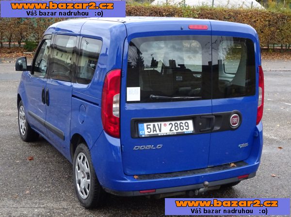 Fiat Dobló 1.4T-JET CNG r.v.2016 1:majitel (DPH) 