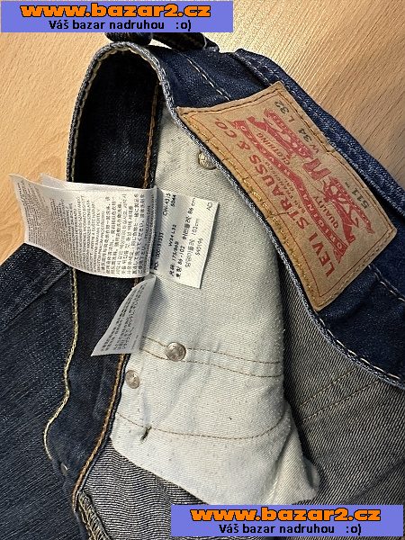 LEVISKY originál pánské jeans LEVI STRAUSS Levi´s® 511 W34/L32