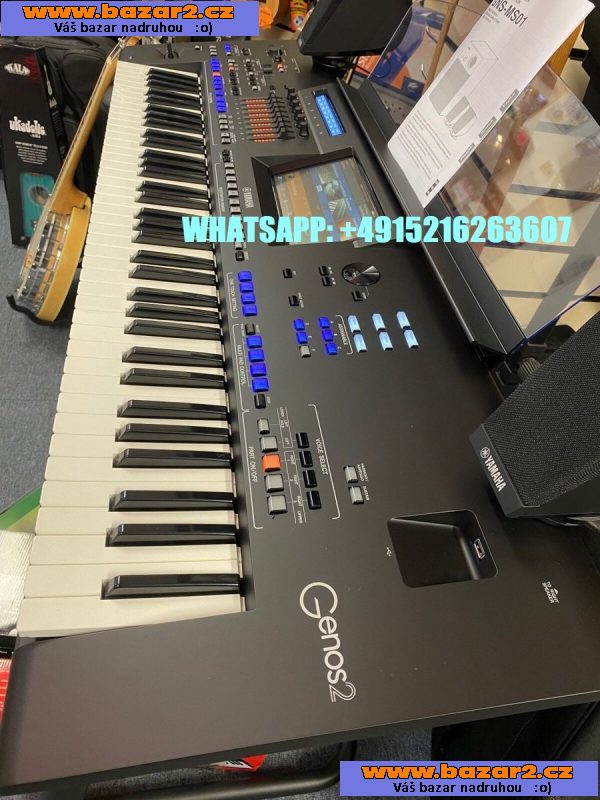 Prodám Nová Yamaha Genos2 XXL Set / Yamaha Genos XXL 76-Key, Yamaha Motif XF8