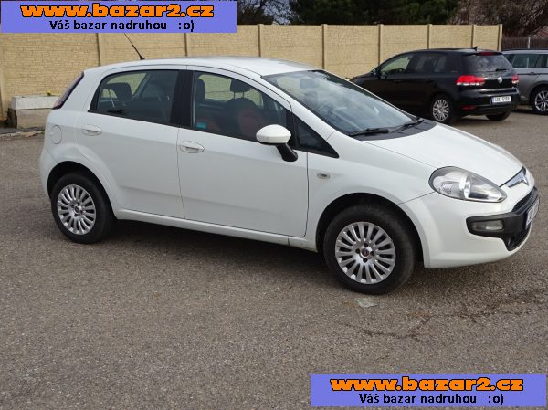 Fiat Punto 1.4i CNG r.v.2011 1.Maj.serv.kníž.ČR (DPH) 