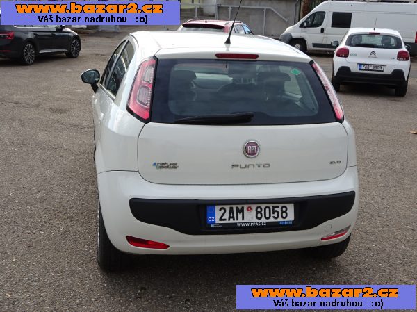 Fiat Punto 1.4i CNG r.v.2011 1.Maj.serv.kníž.ČR (DPH) 