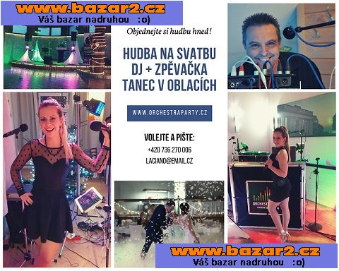 Dj & zpěvačka na svatbu,ples,firemní akci