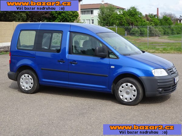 VW Caddy 1.9 TDI Life r.v.2005 (77 kw) bez filtru