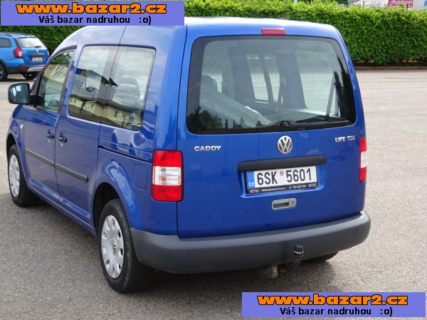 VW Caddy 1.9 TDI Life r.v.2005 (77 kw) bez filtru