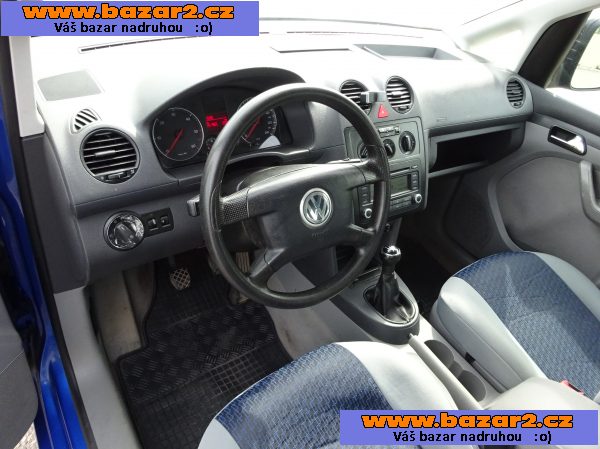 VW Caddy 1.9 TDI Life r.v.2005 (77 kw) bez filtru