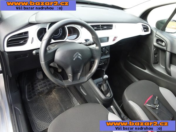 Citroen C3 1.4i r.v.2012 (54kw) stk:4/2026 Koupeno v ČR