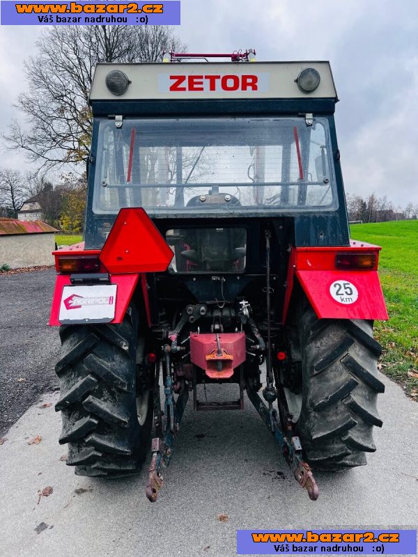  Traktor Zetor 7245 + čelní nakladač - velmi dobrém stavu