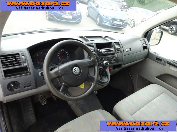 VW Transporter 2.5 TDI 4x4 r.v.2009 (96 kw) 1.Majitel DPH