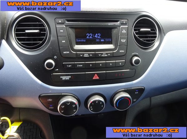 Hyundai i10 r.v.2014 3.Maj.serv.kníž.koupeno v ČR