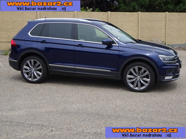 VW Tiguan 2.0 TDI 4x4 r.v.2016 1:Maj.serv.kníž.ČR (DPH) 