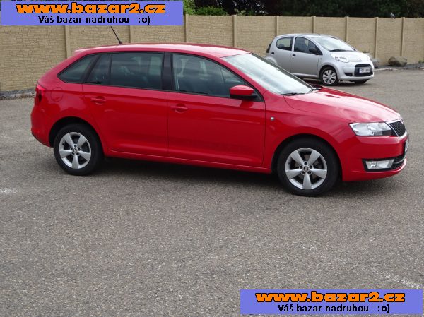 Škoda Rapid 1.2 TSI r.v.2014 2.Maj.el.serviska ČR 