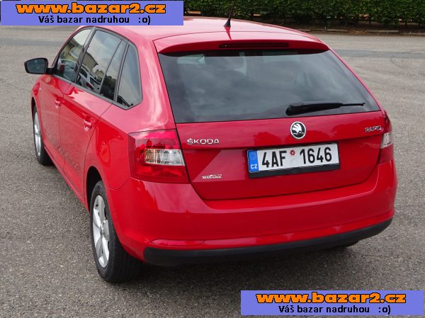 Škoda Rapid 1.2 TSI r.v.2014 2.Maj.el.serviska ČR 