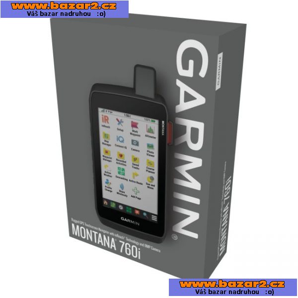 Garmin Montana 760i s 8megapixelovým